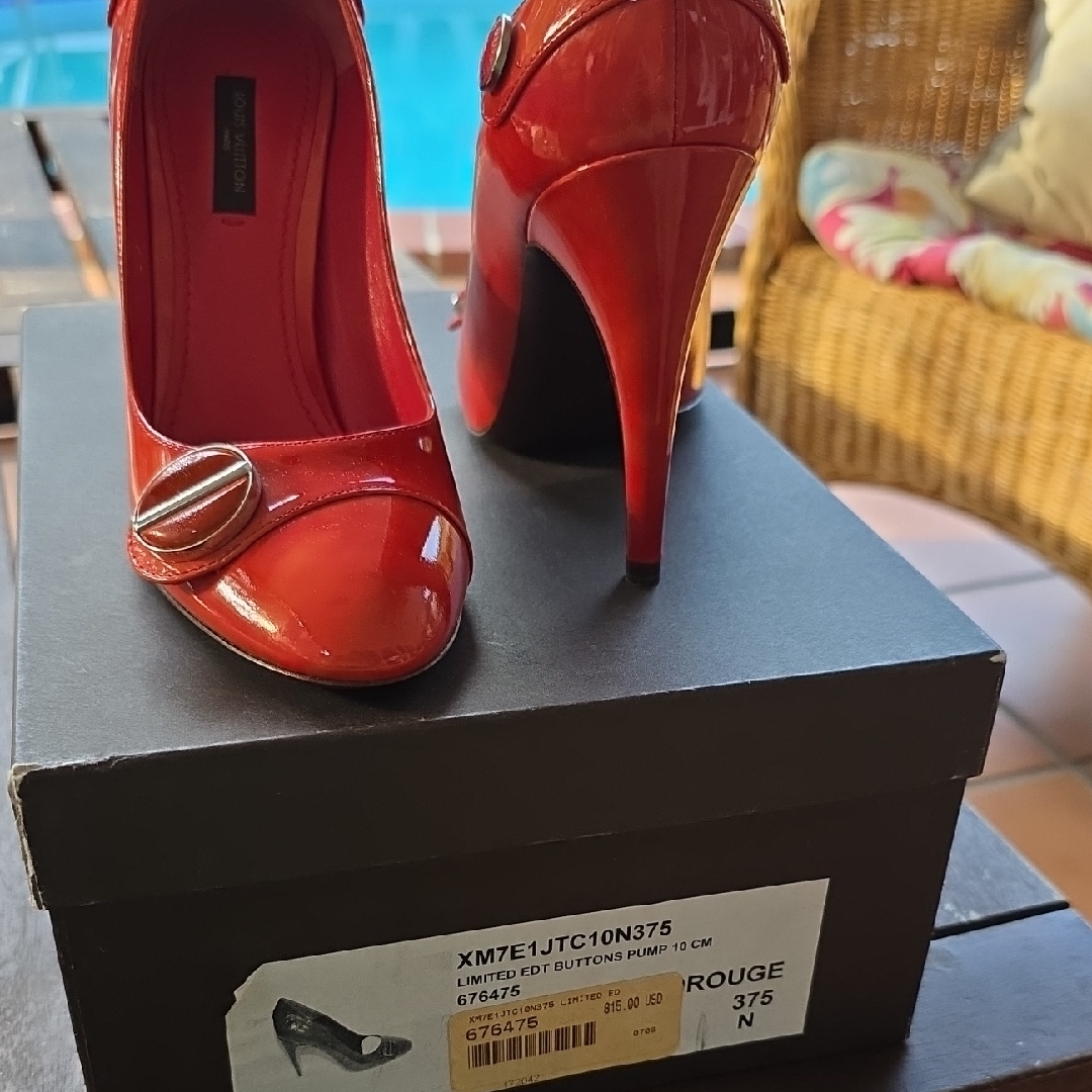 Louis Vuitton Red Heels